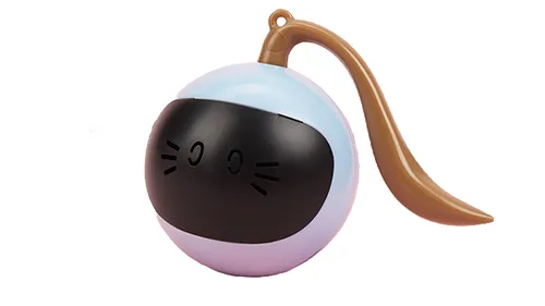 פופוס צעצוע לחתול כדור רץ נטען אינטרקטיבי