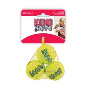 קונג סקוויקר 3 כדורים קטנים - Kong Squeaker Ball S
