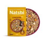 נטסבי עוף מזון טבעי מאודה 200 גרם - Natsbi Chicken