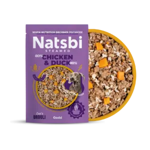 נטסבי ברווז מזון טבעי מאודה 200 גרם - Natsbi Duck