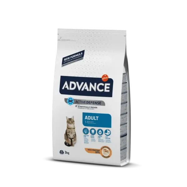 אדוונס בוגר חתול עוף 15 ק"ג - Advance Chicken