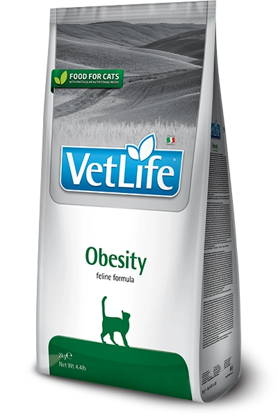 וט לייף אובסיטי לחתול 5 ק"ג-Vet Life Obesity Cat