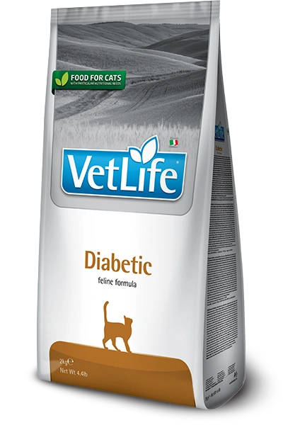 וט לייף דיאבטיק לחתול 2 ק"ג-Vet Life Diabetic Cat