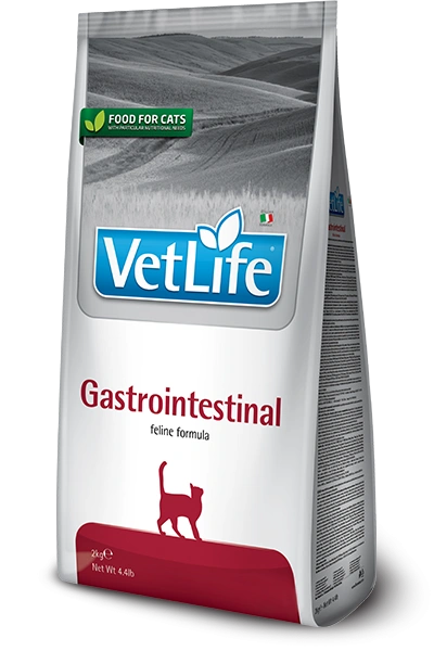 וט לייף גסטרו אינטסטינל לחתול 2 ק"ג-Vet Life Gastrointestinal Cat