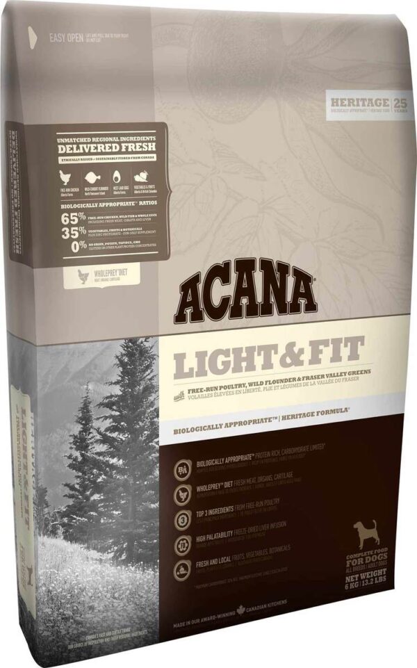 אקאנה הריטג' לייט 11.4 ק"ג- Acana Heritage Light