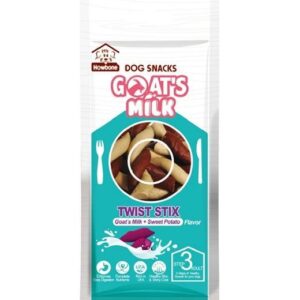 חטיפי טוויסט בטעם חלב עזים ובטטה-Twist Goats Milk&SweetPotatos