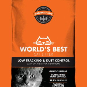וורלד בסט קט ליטר ללא עקבות ללא בישום 6.8 קג - World`s best cat litter