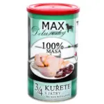 Falco Max מזון רטוב בשימורים עוף עם כבד - 1.2 ק"ג