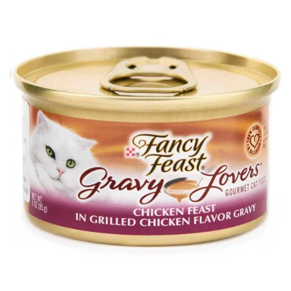 מעדן פנסי Gravy Lovers לחתול עוף ברוטב עשיר - 85 גרם