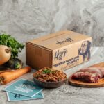 הנריס מזון טבעי לכלבים 100% עוף טלה וירקות - 2.4 ק"ג