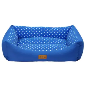 דובקס מיטה XL כחולה נקודות נגד מים - 110X80X22 ס"מ