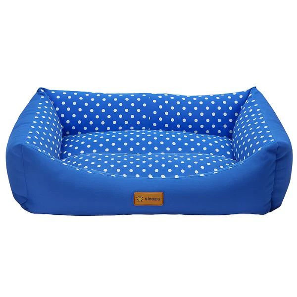 דובקס מיטה XL כחולה נקודות נגד מים - 110X80X22 ס"מ
