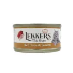 LEKKERS - מעדן חתולים טונה אדומה וסומסום(11) - 85 גרם