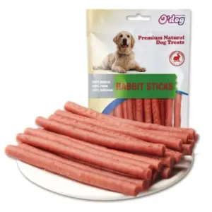 או דוג O'Dog חטיף מקלוני ארנבת- 100 גרם
