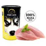 Fine dog מעדן פטה לכלבים עופות - 1200 גרם