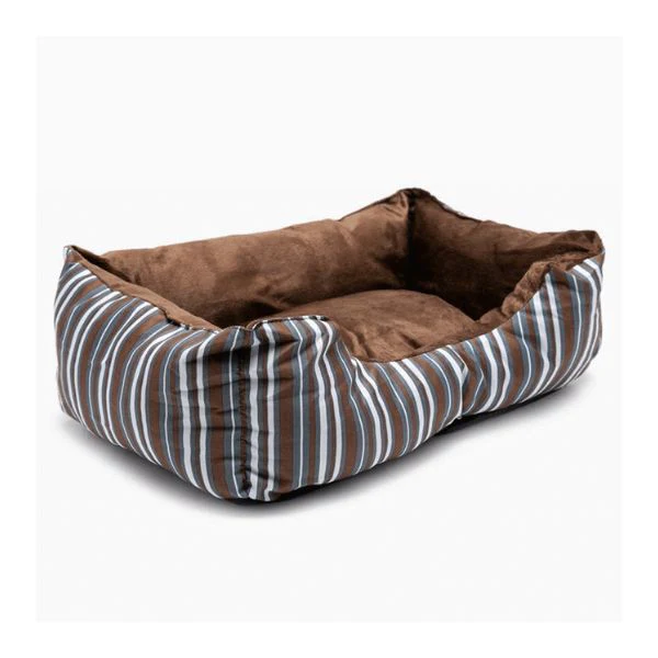 מיטה חומה עם פסים 50X38 ס"מ - Pawise
