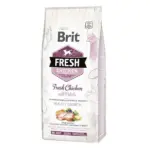 בריט פרש כלב עוף ותפו"א *גורים*- 12 ק”ג Brit Fresh