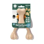 בטר בון Better Bone צעצוע לעיסה לכלבים עוצמה בינונית בטעם בקר - קטן