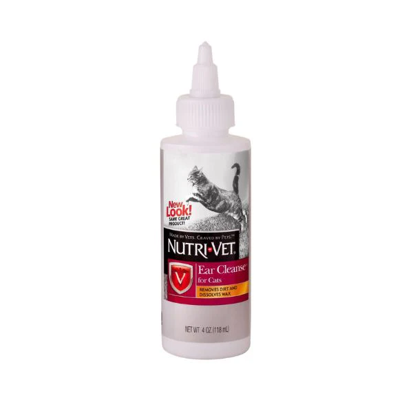 נוטרי וט נוזל לשטיפת אוזניים לחתולים Nutri Vet