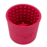 ליקי מט Yoggie Pot כוס האכלה וליקוק - ורוד