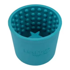 ליקי מט Yoggie Pot כוס האכלה וליקוק - טורקיז