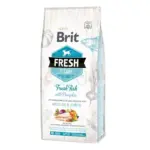 בריט פרש כלב בוגר גזע גדול דגים ועוף - 12 ק”ג Brit Fresh