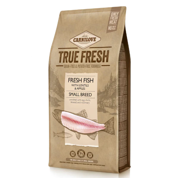 קרנילאב טרו פרש True Fresh גזע קטן דגים - 11.4 ק"ג