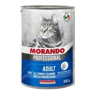 שימורים לחתול,Morando Professional, פטה טונה וסלמון 400 גר'