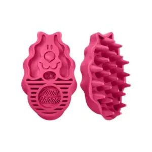 קונג זום גרום ZoomGroom מברשת קרצוף והברשה לפרווה קצרה - קטן