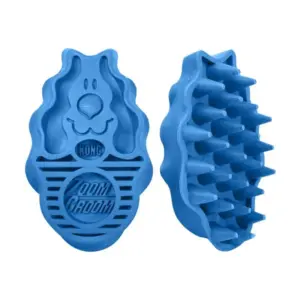 קונג זום גרום ZoomGroom מברשת קרצוף והברשה לפרווה קצרה - גדול