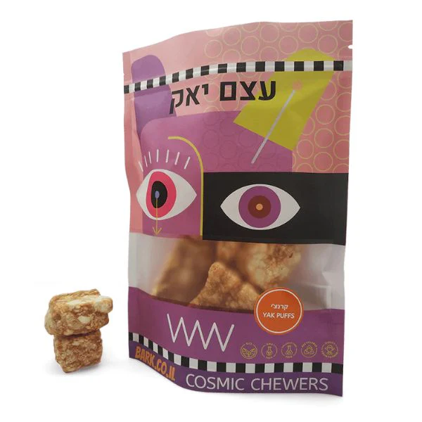 בארק חטיף לעיסה יאק נאגטס קראנצ'י - 7 יח'