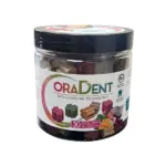 צנצנת נגיסי Oradent מיקס פירות - 200 גרם
