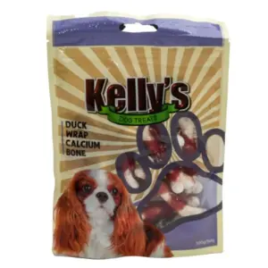 Kelly's קליס עצמות קלציום עטופות ברווז - 100 גרם
