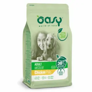 אואסי Oasy לייף סטייג עוף גזע בינוני וגדול 12 ק"ג