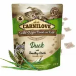 קרנילאב ברווז ואיטן ההרים פאוץ' מזון רטוב לכלבים - 300 גרם